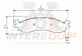 D1158 PASTILLAS DE FRENO D. FORD EXPLORER AÑO 2002-2010 SPORT TRACK 2007 2010