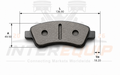 D1213 PASTILLAS DE FRENO D. PEUGEOT 307 206 CINASCAR AUTO CHINO DONGFENG H30 CITROEN ELYSSE