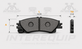 P2439 PASTILLAS DE FRENO P. TOYOTA TUNDRA LAND CRUISER